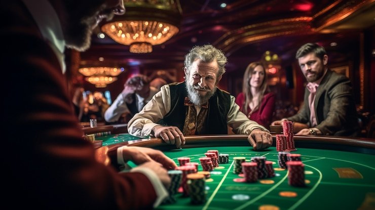No Commission Baccarat payout table displayed on live-dealer table interface